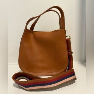 Madewell - The Sydney Crossbody in Burnished Carmel with 2 straps